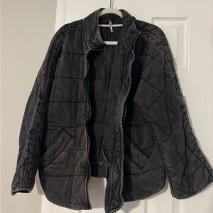 Free People Dolman Quilted Jacket